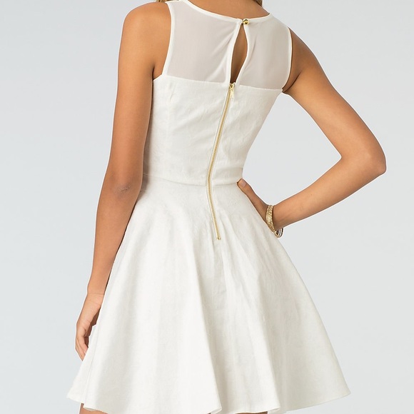Cute White 7/8 XOXO Dress - Picture 2 of 5
